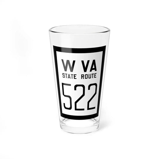 WV-522 1922 (Virginia) (Road Sign) Pint Glass 16oz 16oz - Go Mug Yourself