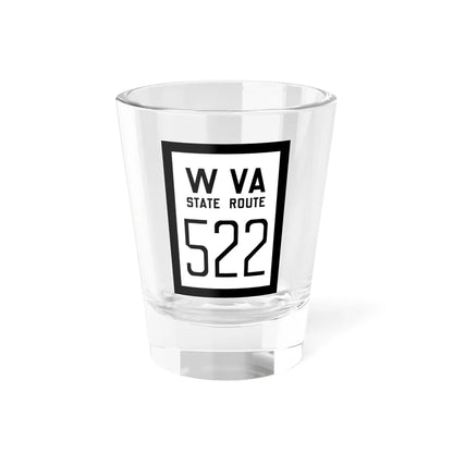 WV-522 1922 (Virginia) (Road Sign) Shot Glass 1.5oz 1.5oz - Go Mug Yourself