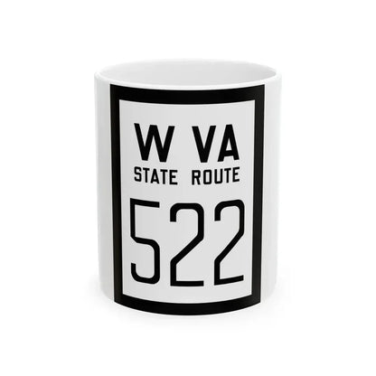 WV-522 1922 (Virginia) (Road Sign) White Coffee Mug 11oz - Go Mug Yourself