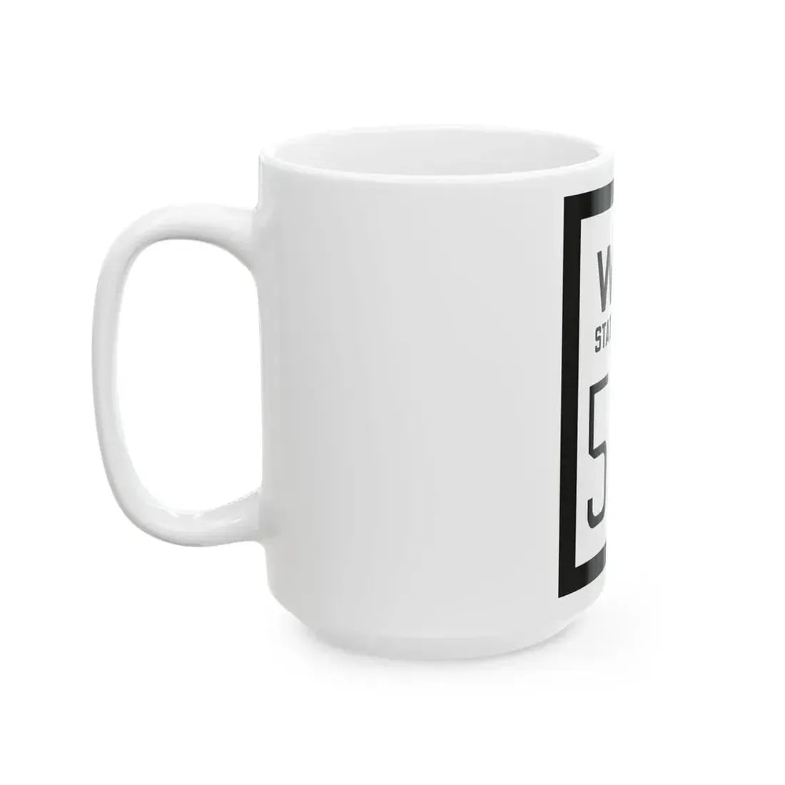 WV-522 1922 (Virginia) (Road Sign) White Coffee Mug - Go Mug Yourself