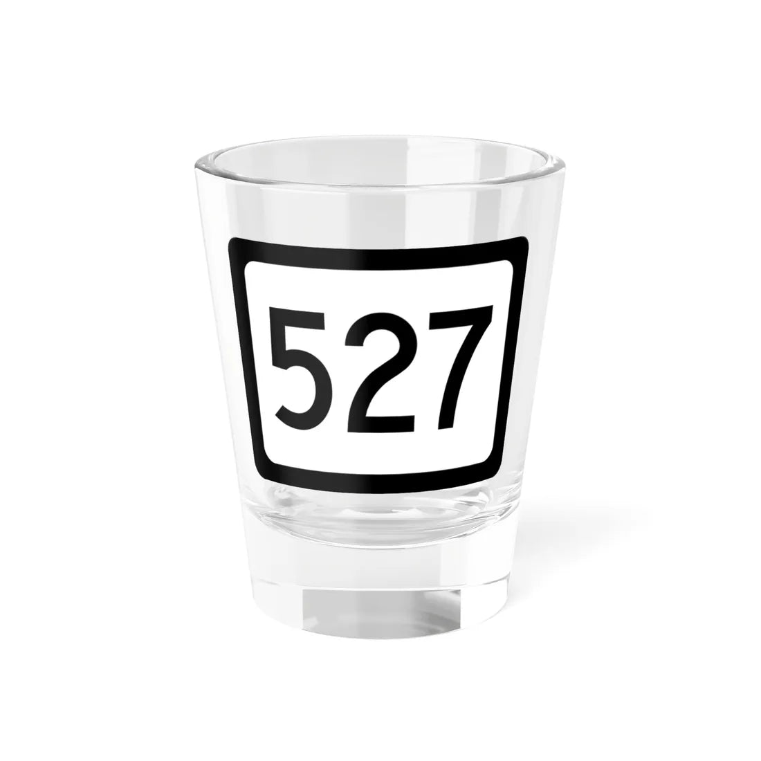 WV-527 (Virginia) (Road Sign) Shot Glass 1.5oz 1.5oz - Go Mug Yourself