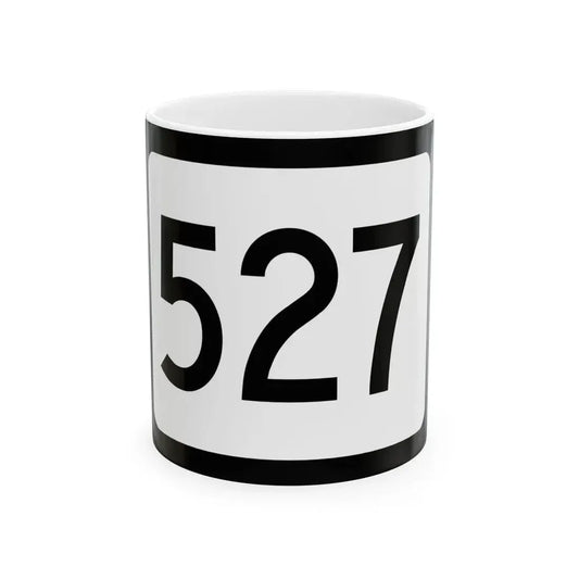 WV-527 (Virginia) (Road Sign) White Coffee Mug 11oz - Go Mug Yourself