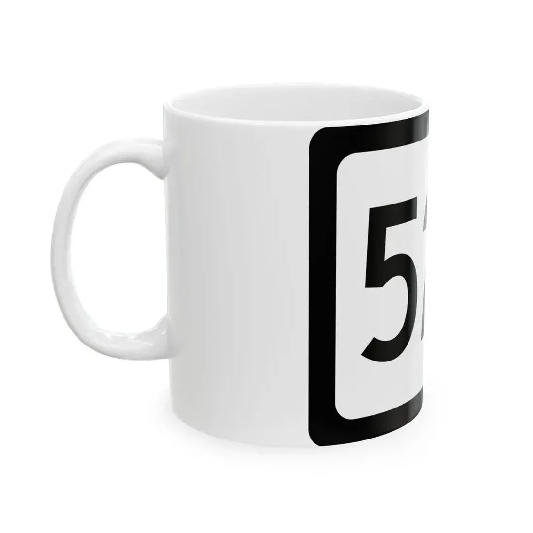 WV-527 (Virginia) (Road Sign) White Coffee Mug - Go Mug Yourself