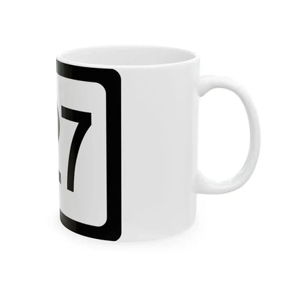 WV-527 (Virginia) (Road Sign) White Coffee Mug - Go Mug Yourself