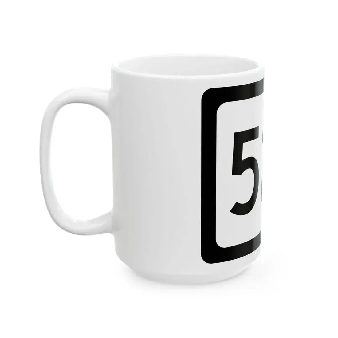WV-527 (Virginia) (Road Sign) White Coffee Mug - Go Mug Yourself