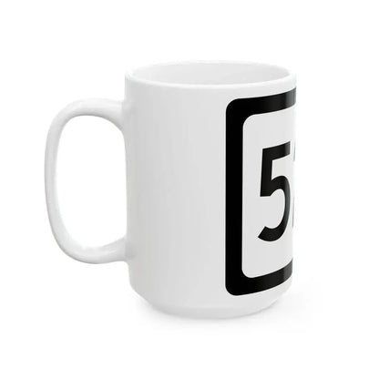 WV-527 (Virginia) (Road Sign) White Coffee Mug - Go Mug Yourself
