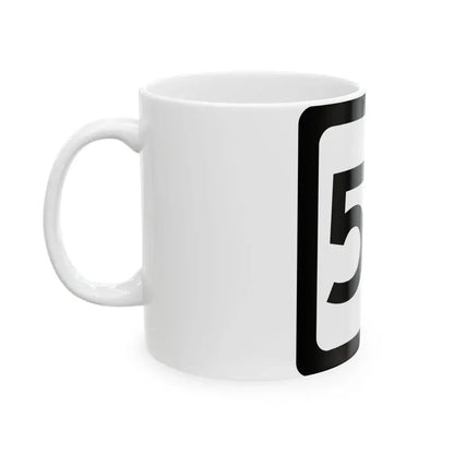 WV-53 (Virginia) (Road Sign) White Coffee Mug - Go Mug Yourself