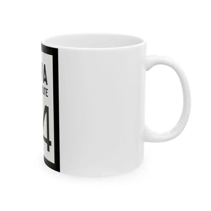 WV-54 1922 (Virginia) (Road Sign) White Coffee Mug - Go Mug Yourself