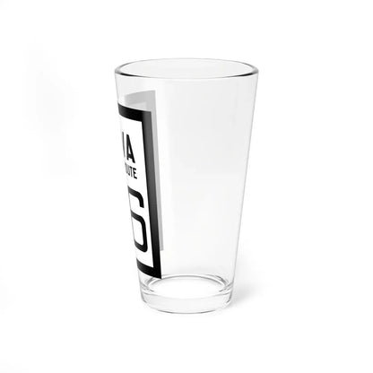 WV-56 1922 (Virginia) (Road Sign) Pint Glass 16oz - Go Mug Yourself