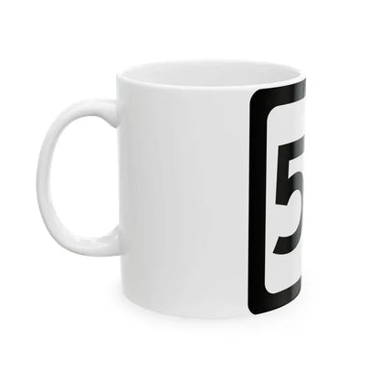 WV-56 (Virginia) (Road Sign) White Coffee Mug - Go Mug Yourself