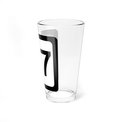 WV-57 (Virginia) (Road Sign) Pint Glss 16oz - Go Mug Yourself