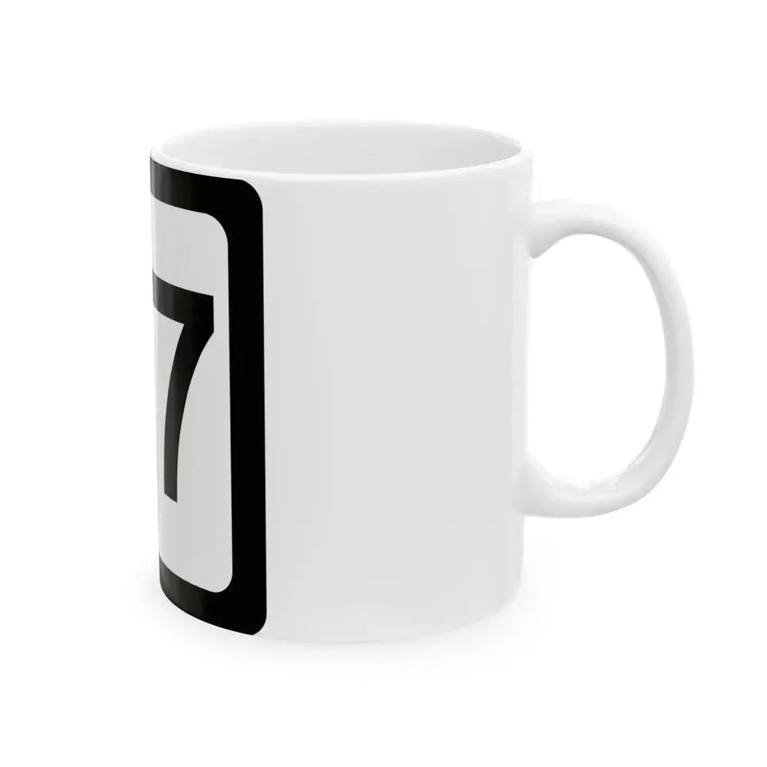 WV-57 (Virginia) (Road Sign) White Coffee Mug - Go Mug Yourself