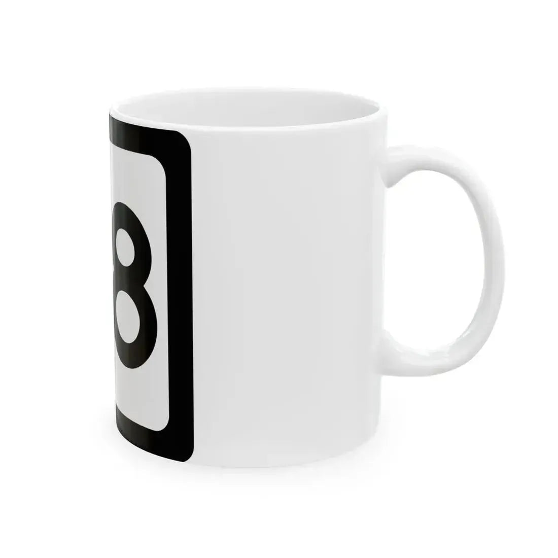 WV-58 (Virginia) (Road Sign) White Coffee Mug - Go Mug Yourself