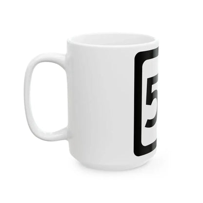 WV-58 (Virginia) (Road Sign) White Coffee Mug - Go Mug Yourself