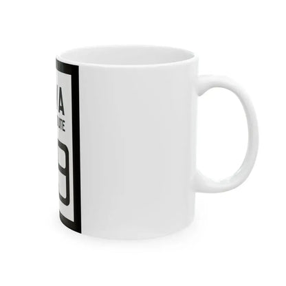 WV-59 1922 (Virginia) (Road Sign) White Coffee Mug - Go Mug Yourself