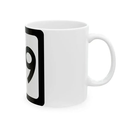 WV-59 (Virginia) (Road Sign) White Coffee Mug - Go Mug Yourself