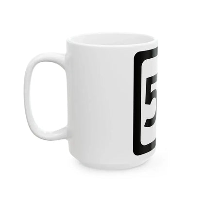 WV-59 (Virginia) (Road Sign) White Coffee Mug - Go Mug Yourself