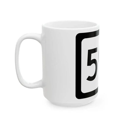 WV-598 (Virginia) (Road Sign) White Coffee Mug - Go Mug Yourself