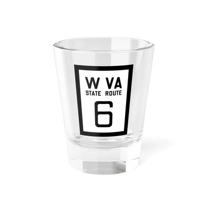 WV-6 1922 (Virginia) (Road Sign) Shot Glass 1.5oz - Go Mug Yourself