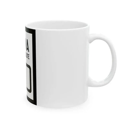 WV-60 1922 (Virginia) (Road Sign) White Coffee Mug - Go Mug Yourself