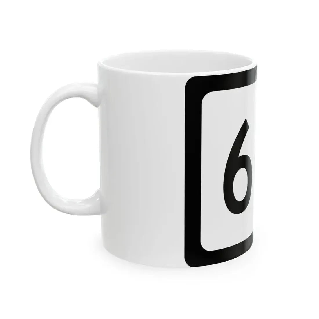 WV-601 (Virginia) (Road Sign) White Coffee Mug - Go Mug Yourself
