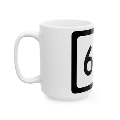 WV-601 (Virginia) (Road Sign) White Coffee Mug - Go Mug Yourself