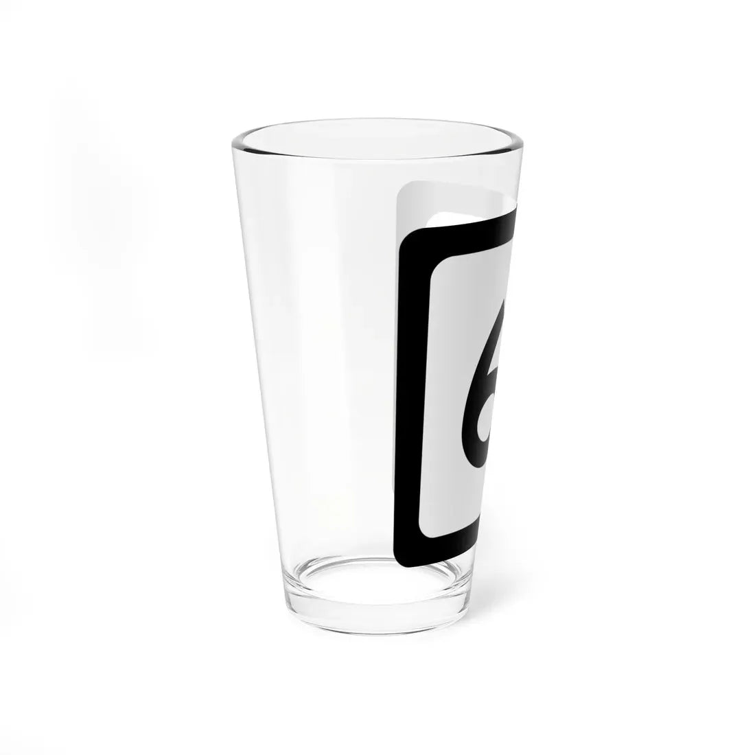 WV-61 (Virginia) (Road Sign) Pint Glass 16oz - Go Mug Yourself