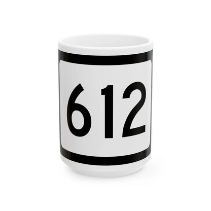 WV-612 (Virginia) (Road Sign) White Coffee Mug 15oz - Go Mug Yourself