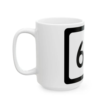 WV-612 (Virginia) (Road Sign) White Coffee Mug - Go Mug Yourself
