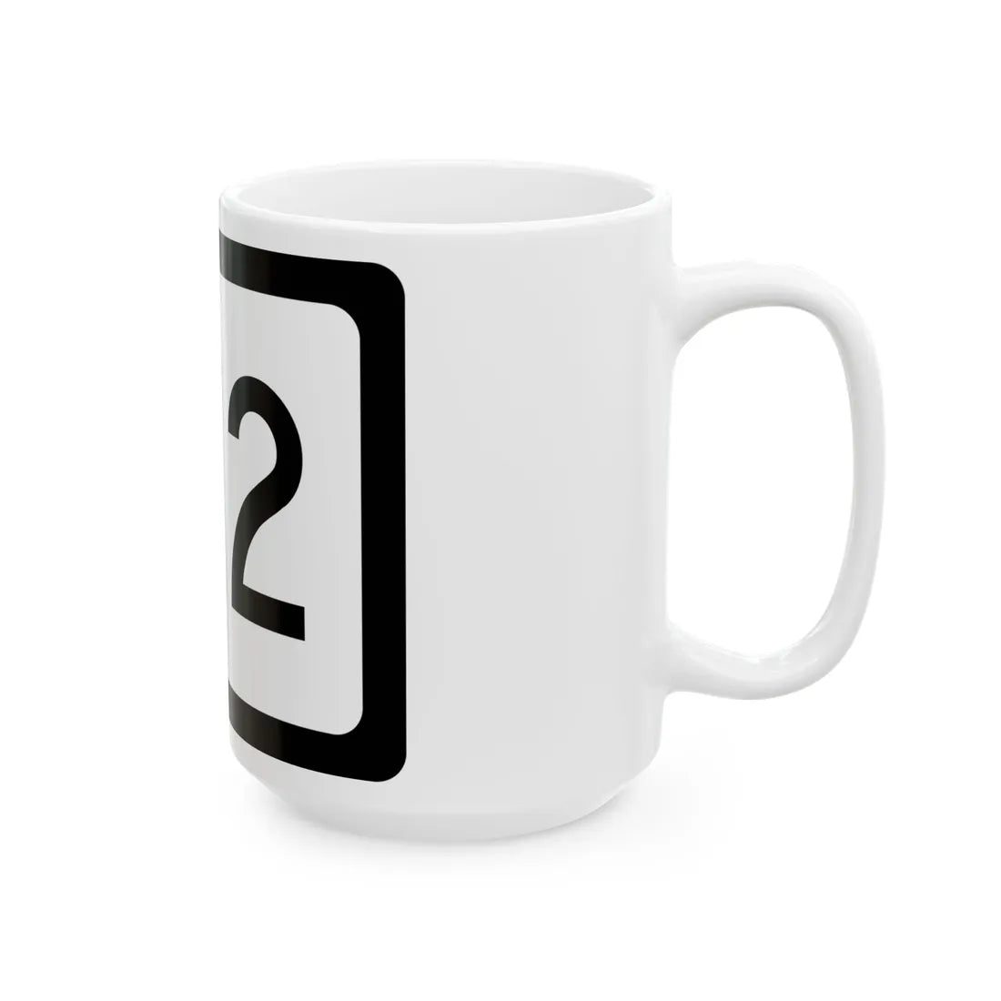 WV-612 (Virginia) (Road Sign) White Coffee Mug - Go Mug Yourself