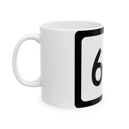 WV-618 (Virginia) (Road Sign) White Coffee Mug - Go Mug Yourself