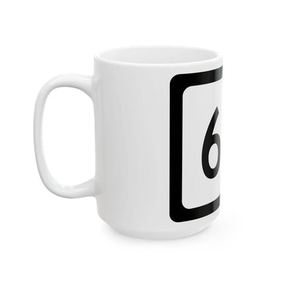 WV-618 (Virginia) (Road Sign) White Coffee Mug - Go Mug Yourself