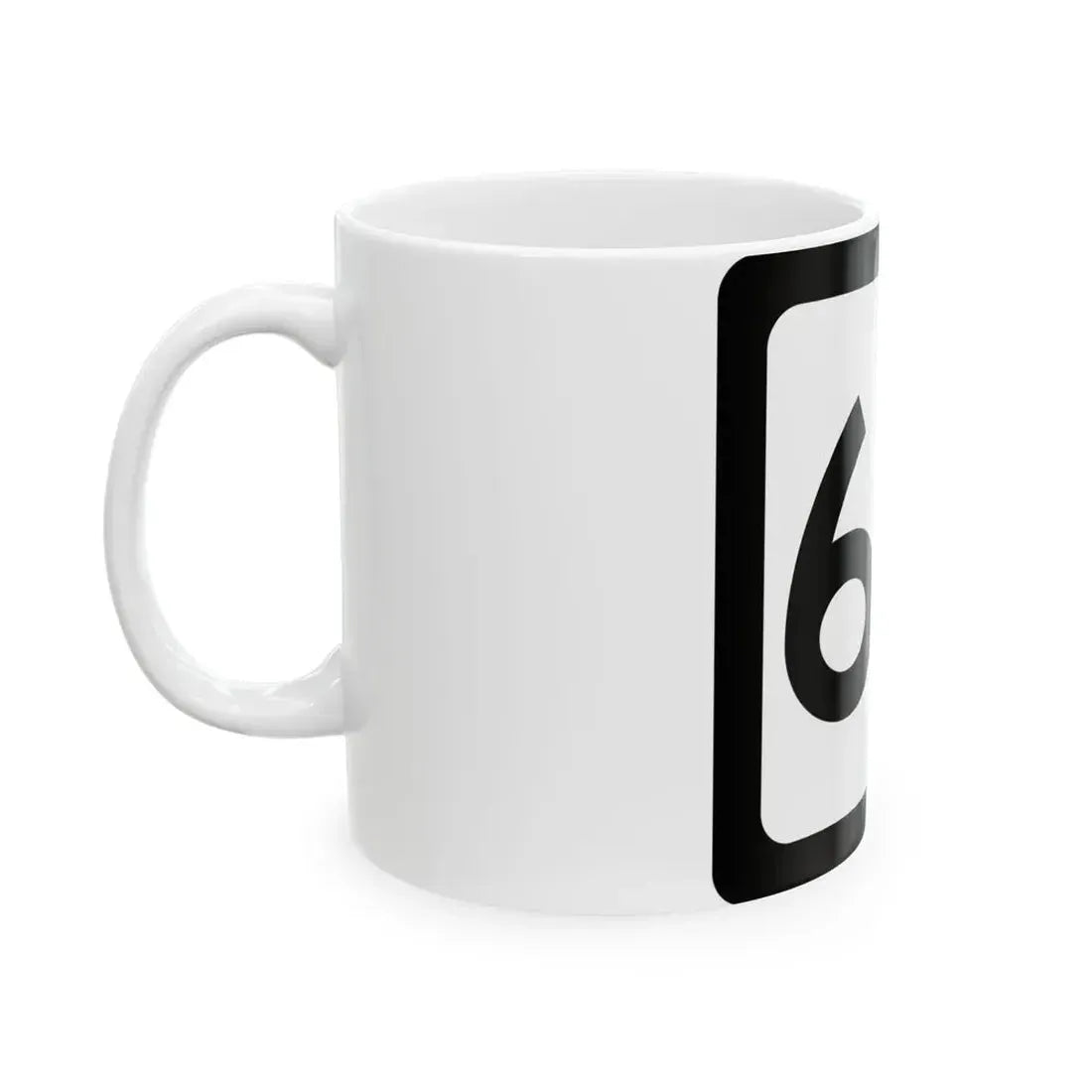 WV-62 (Virginia) (Road Sign) White Coffee Mug - Go Mug Yourself