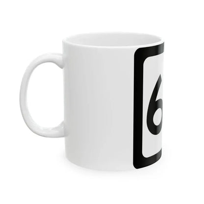 WV-62 (Virginia) (Road Sign) White Coffee Mug - Go Mug Yourself