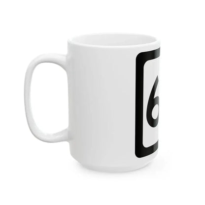 WV-62 (Virginia) (Road Sign) White Coffee Mug - Go Mug Yourself