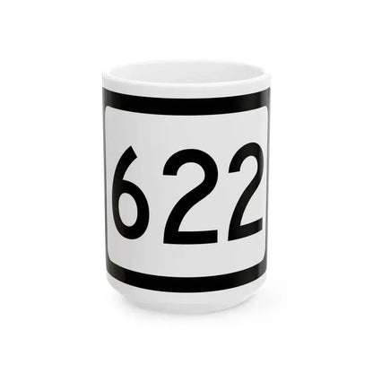 WV-622 (Virginia) (Road Sign) White Coffee Mug 15oz - Go Mug Yourself