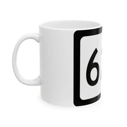 WV-622 (Virginia) (Road Sign) White Coffee Mug - Go Mug Yourself