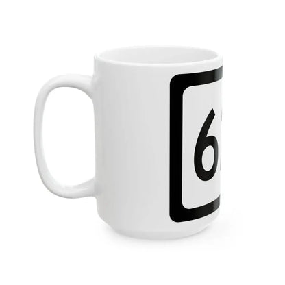 WV-622 (Virginia) (Road Sign) White Coffee Mug - Go Mug Yourself