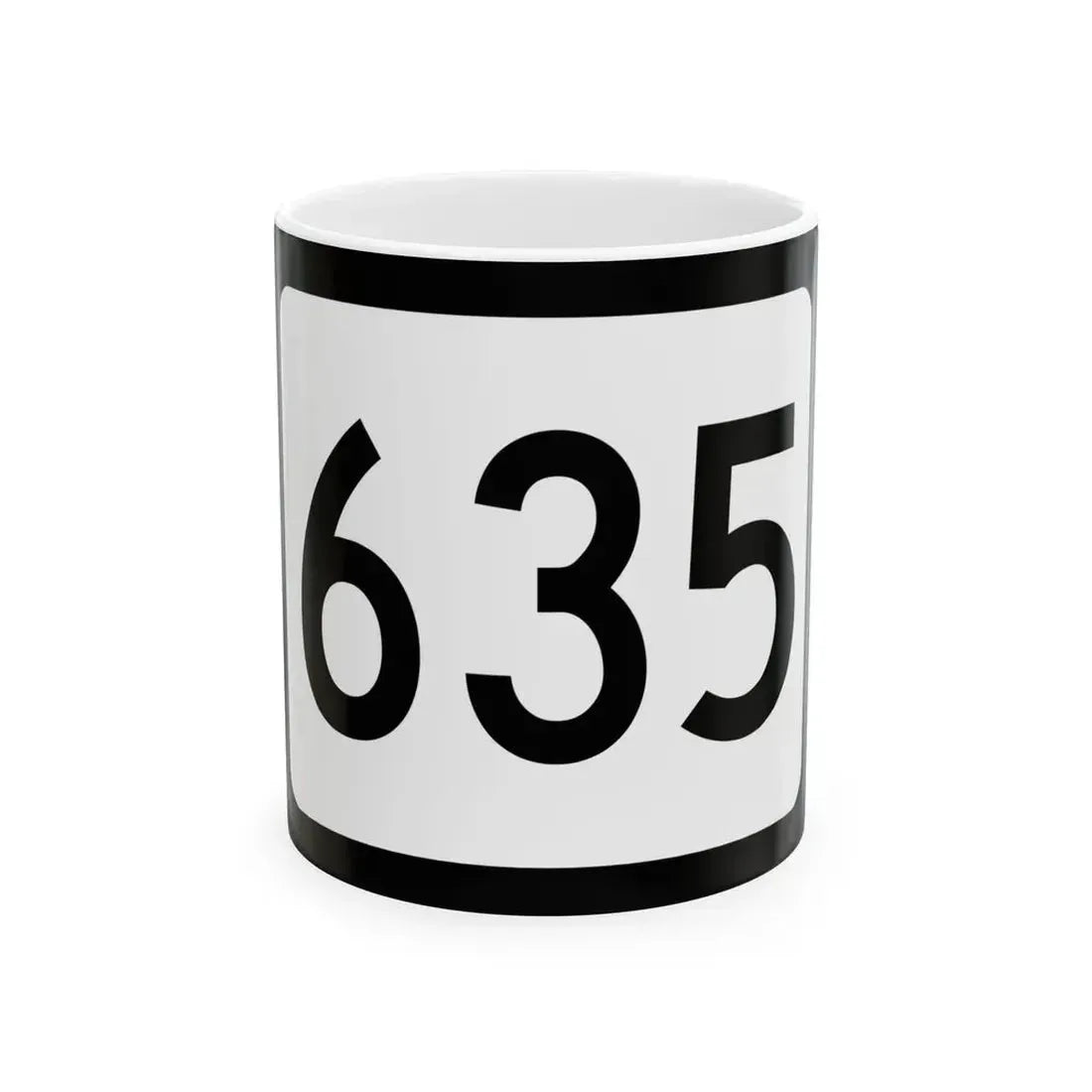 WV-635 (Virginia) (Road Sign) White Coffee Mug 11oz - Go Mug Yourself