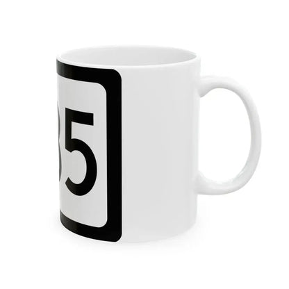 WV-635 (Virginia) (Road Sign) White Coffee Mug - Go Mug Yourself