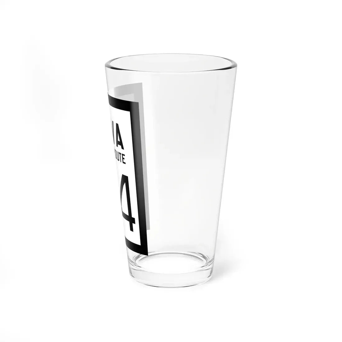 WV-64 1922 (Virginia) (Road Sign) Pint Glass 16oz - Go Mug Yourself