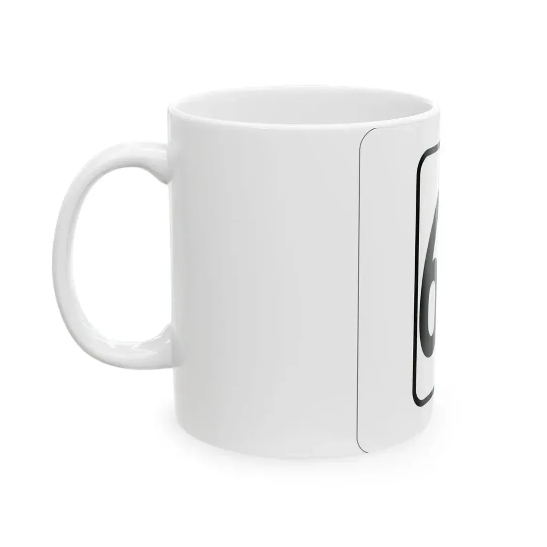 WV-64 1948 (Virginia) (Road Sign) White Coffee Mug - Go Mug Yourself