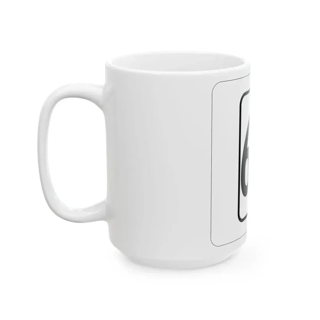 WV-64 1948 (Virginia) (Road Sign) White Coffee Mug - Go Mug Yourself
