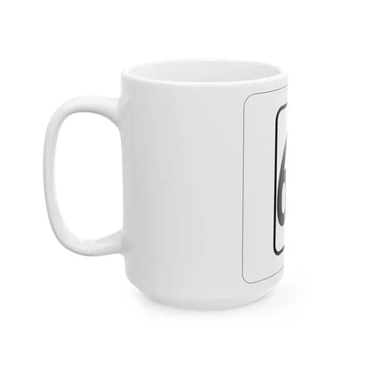 WV-64 1948 (Virginia) (Road Sign) White Coffee Mug - Go Mug Yourself