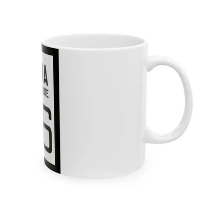 WV-66 1922 (Virginia) (Road Sign) White Coffee Mug - Go Mug Yourself