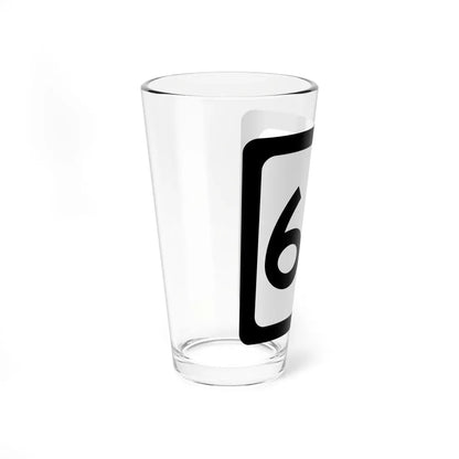 WV-66 (Virginia) (Road Sign) Pint Glass 16oz - Go Mug Yourself
