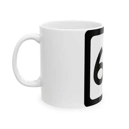 WV-67 (Virginia) (Road Sign) White Coffee Mug - Go Mug Yourself