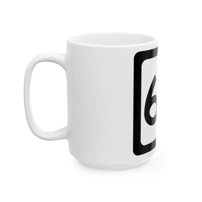 WV-69 (Virginia) (Road Sign) White Coffee Mug - Go Mug Yourself