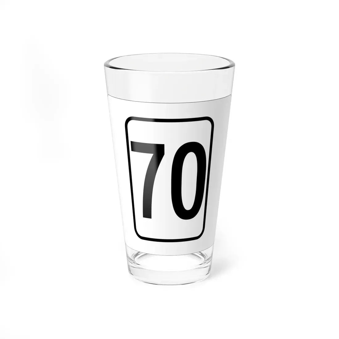 WV-70 1948 (Virginia) (Road Sign) Pint Glass 16oz 16oz - Go Mug Yourself