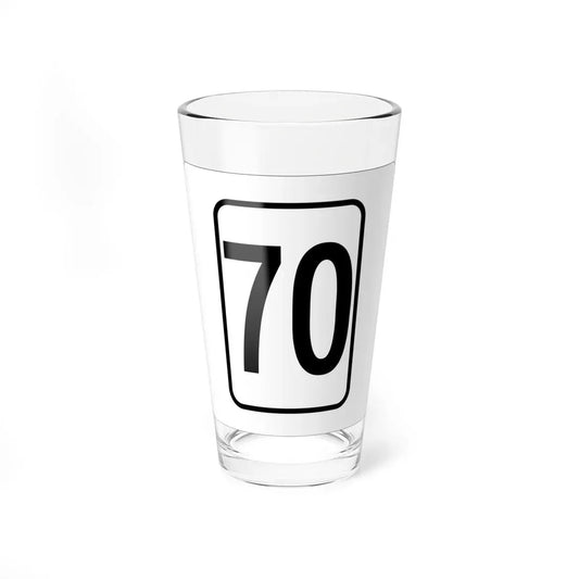 WV-70 1948 (Virginia) (Road Sign) Pint Glass 16oz 16oz - Go Mug Yourself